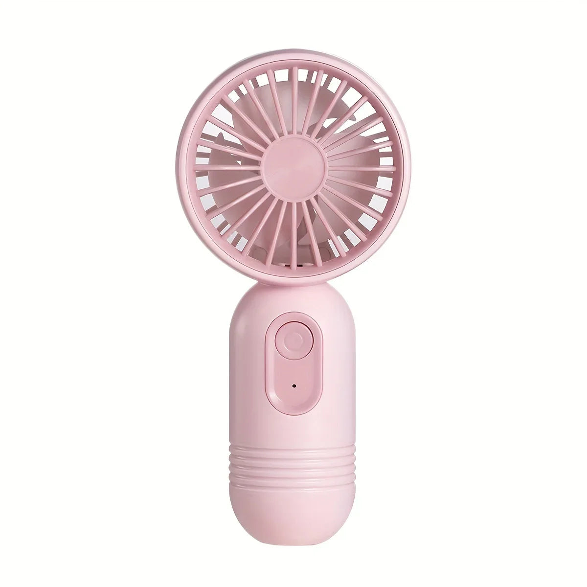 Mini Handheld Fan 3-Speed Strong Wind USB Recarregable Long Lasting Portable Desk Fan For Students Office Outdoor Travel Camping