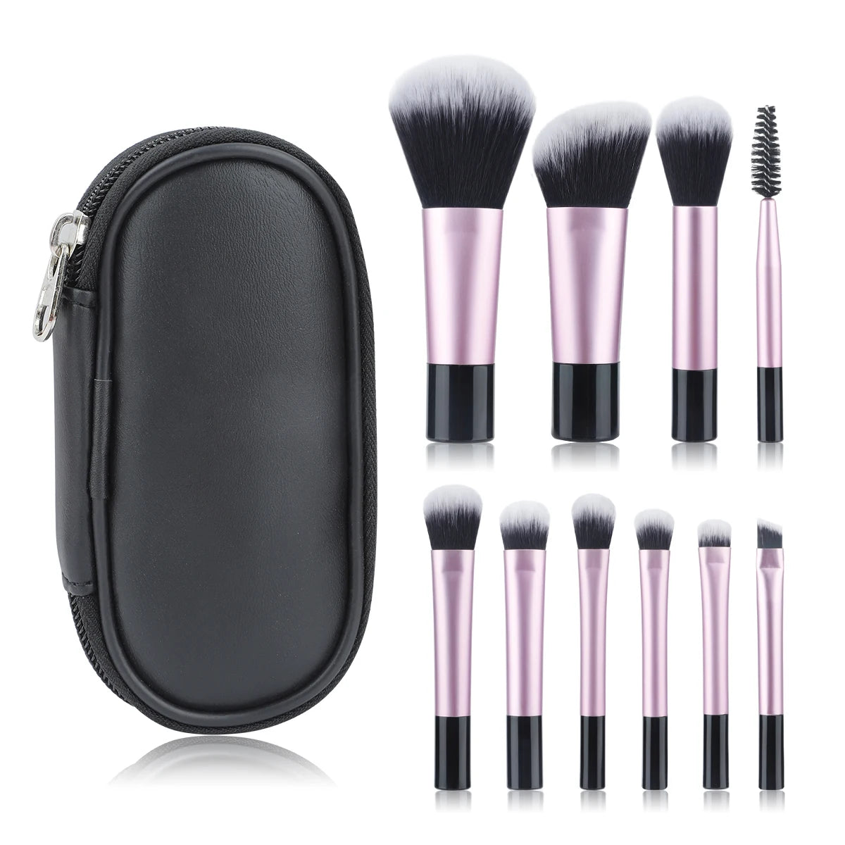 10Pcs Mini Makeup Brush Set Powder ñ