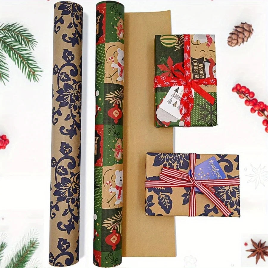 Christmas Wrapping Paper Roll