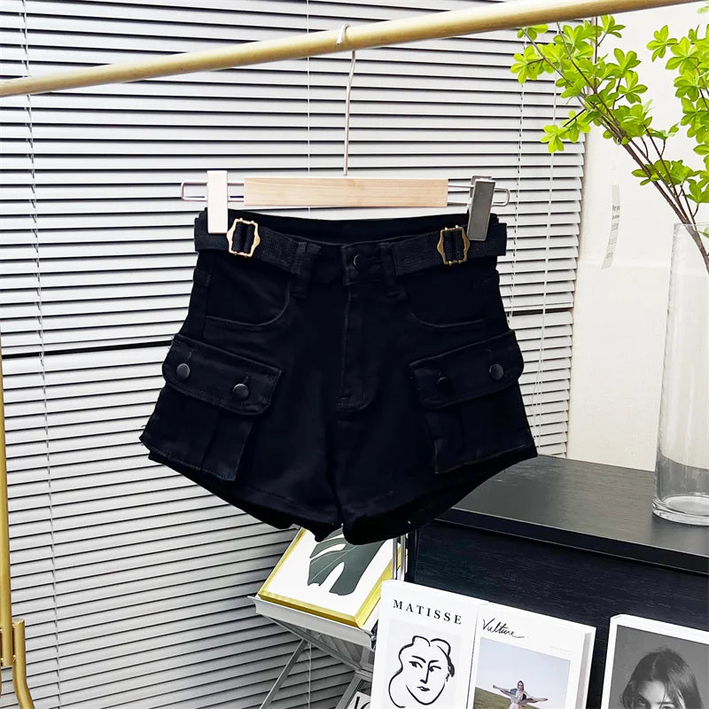 American Retro Workwear Denim Pants