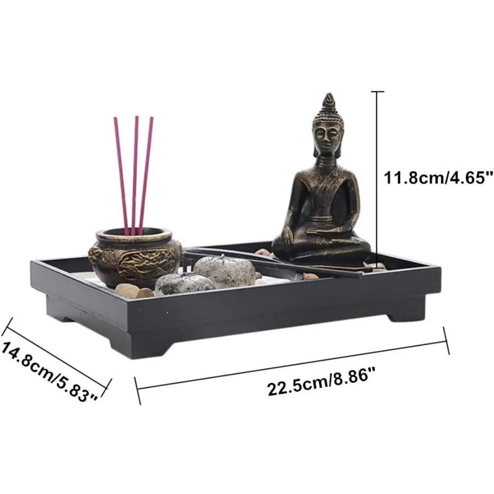 Buddha Statues and Table Candle Holder