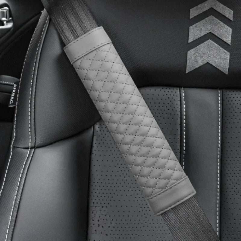 Car Seat Belt Shoulder Cover Leather