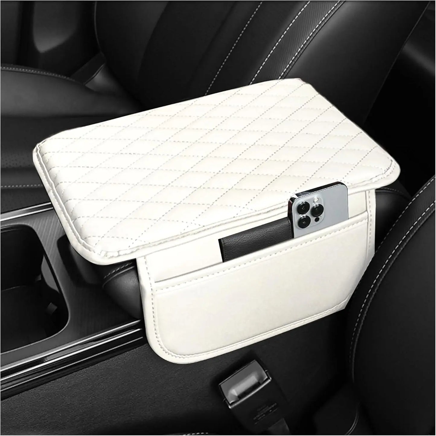 Upgraded Microfiber Leather Car Center