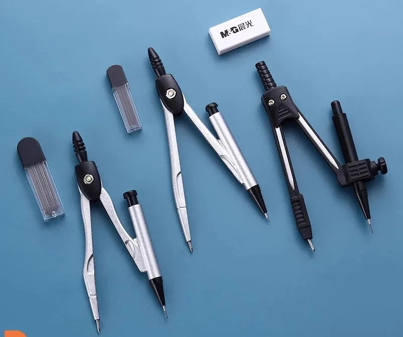 Set de Compás de Acero Inoxidable