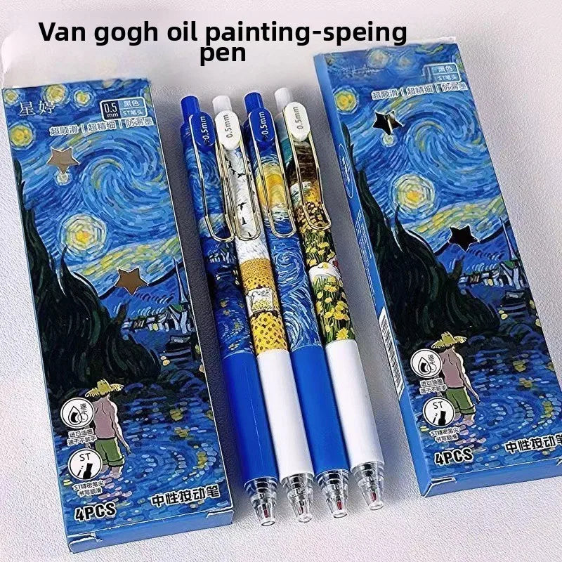 Bolígrafo Gel Van Gogh 0.5 mm – Tinta Negra