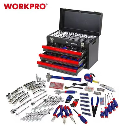 Caja de Herramientas Portátil de 20” con 408 piezas