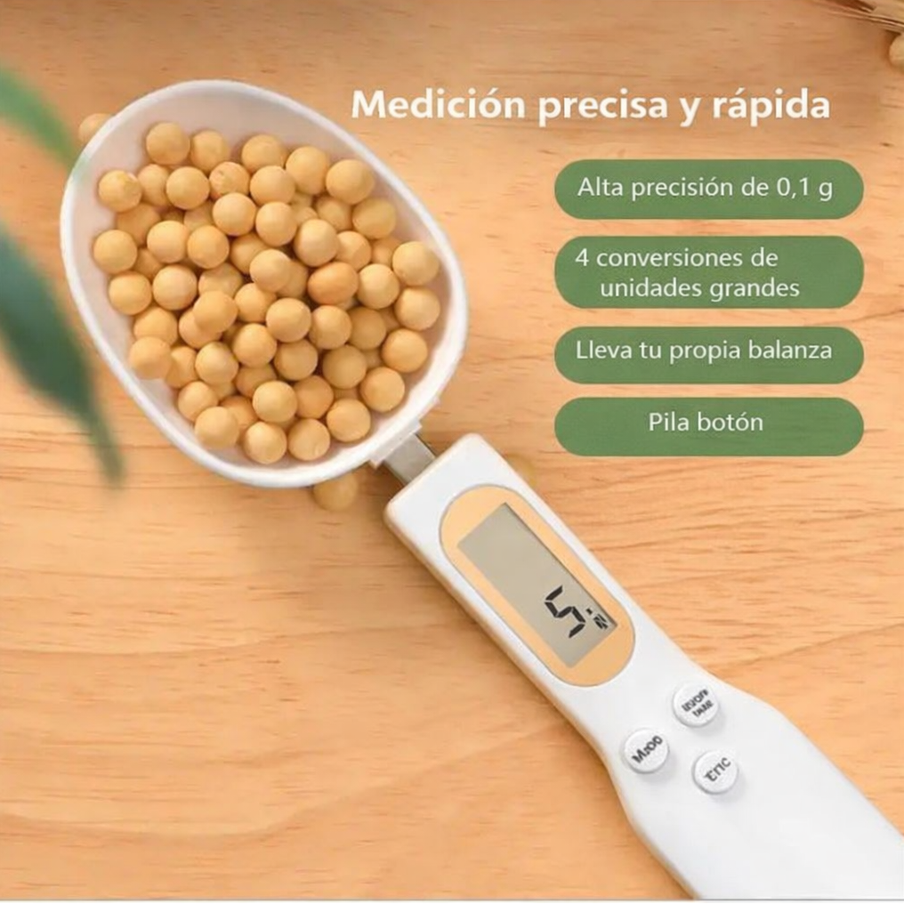 Cuchara medidora digital