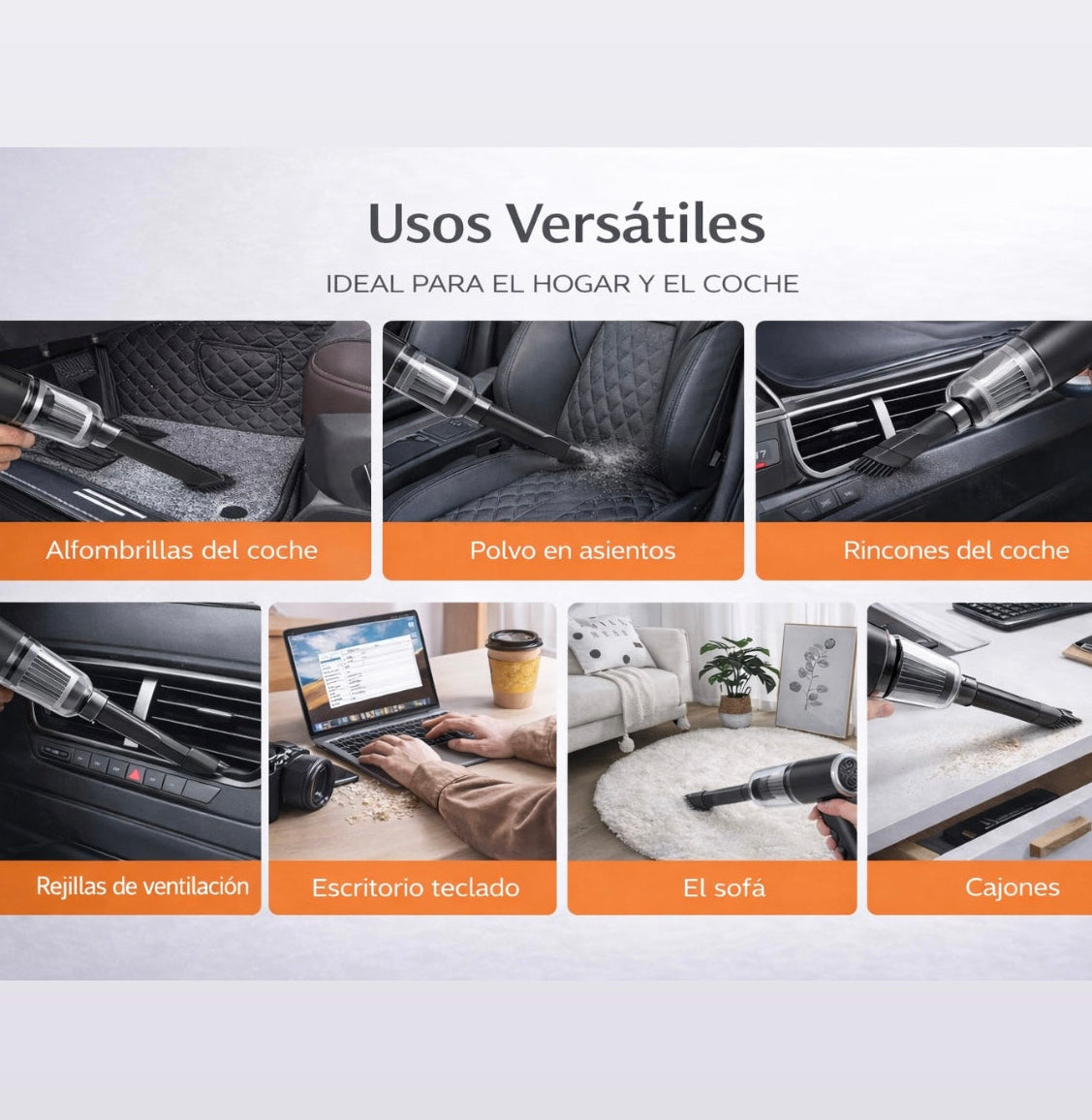 Aspirador portátil 3 en 1