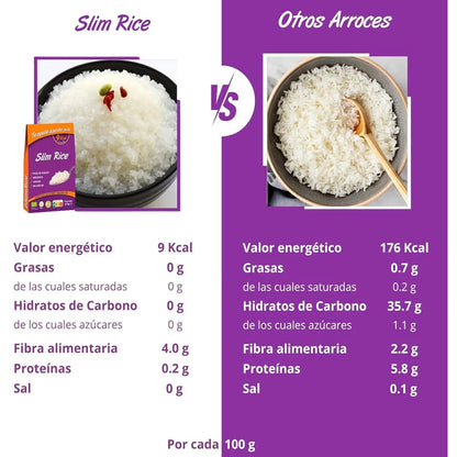 Slim Pasta – Arroz de Konjac (270 g)