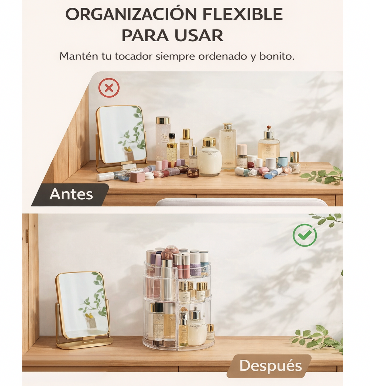Organizador Acrílico 360°