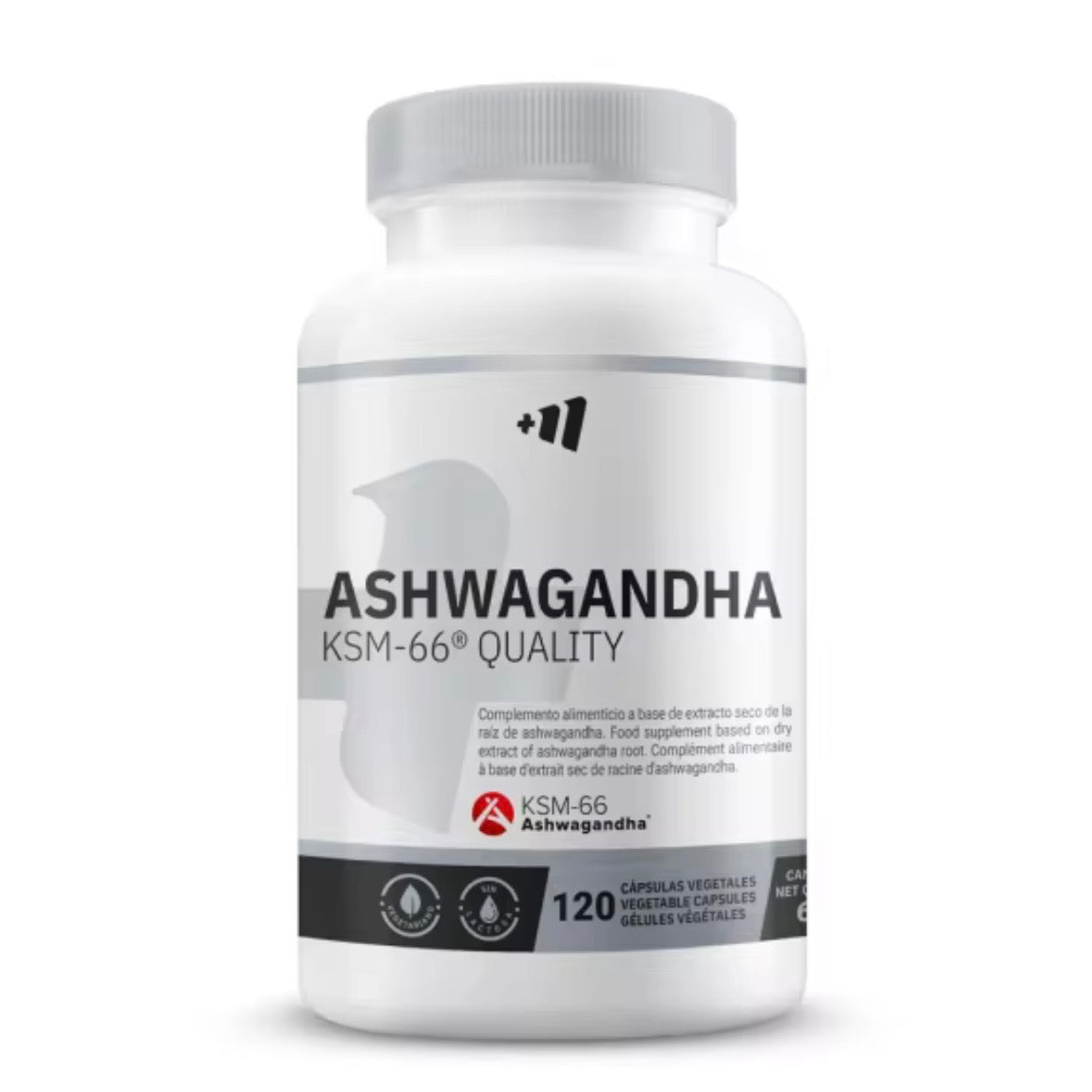 🌿💊 Ashwagandha KSM-66® 600 mg – 120 Cápsulas Vegetales