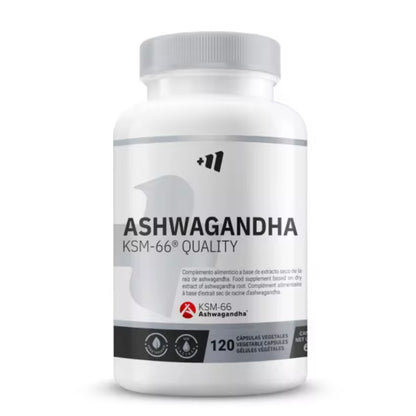 🌿💊 Ashwagandha KSM-66® 600 mg – 120 Cápsulas Vegetales