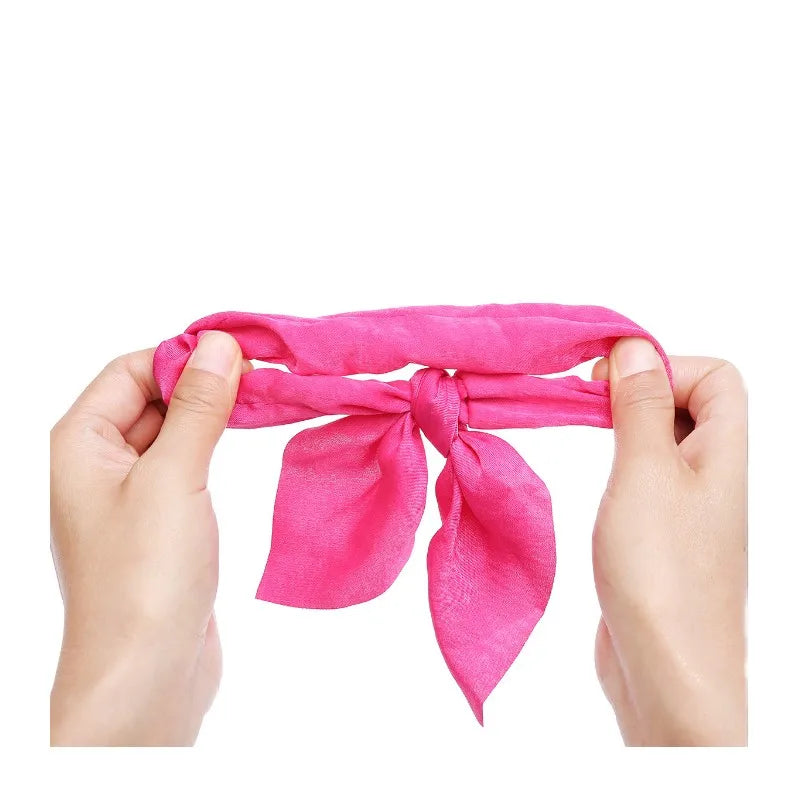 Set de 3 Scrunchies con Lazo – Estampado Floral