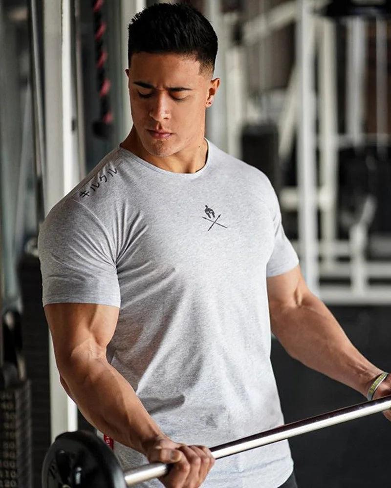 Camiseta Deportiva para Hombre – Gym, Casual y Estilo