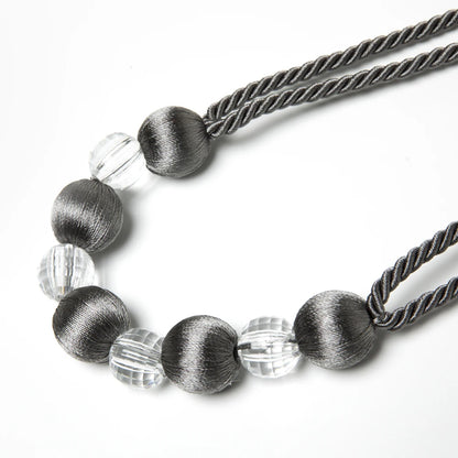 1Pc Bead Curtain Tieback Home Decor Gold Holdback Curtains Holder Clamp Buckle Rope Room Accessories Decoration Tie Back