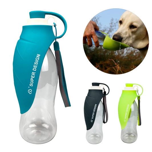 580ml Sport Portable Pet Water Bottle