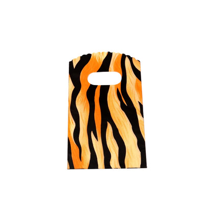 Wholesale 50Pcs/Lot Plastic Bag 9x15cm Small Boutique Storage Candy Jewelry Packaging Bag Plastic Gift Bags With Handle