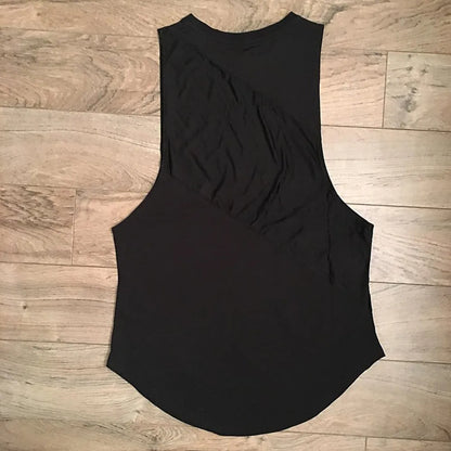 Camiseta abierta para Hombre – Gimnasio y Bodybuilding