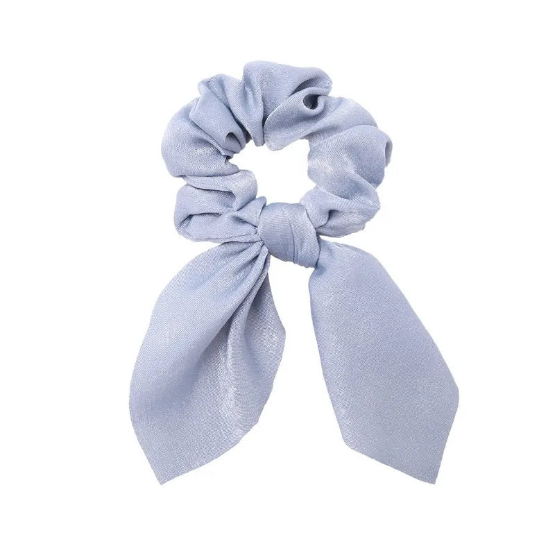 Set de 3 Scrunchies con Lazo – Estampado Floral