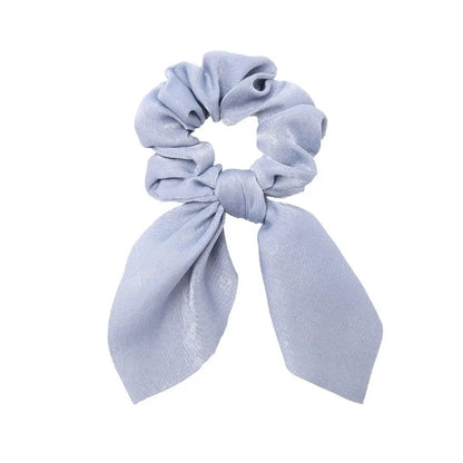 Set de 3 Scrunchies con Lazo – Estampado Floral