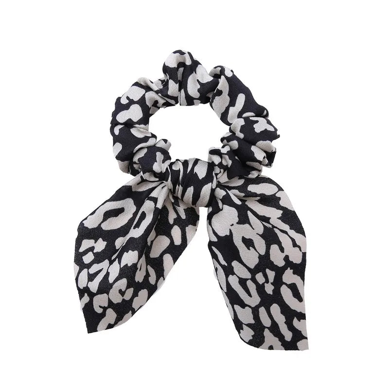 Set de 3 Scrunchies con Lazo – Estampado Floral