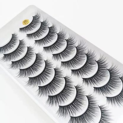 New 10 Pairs 3D Mink Eyelashes