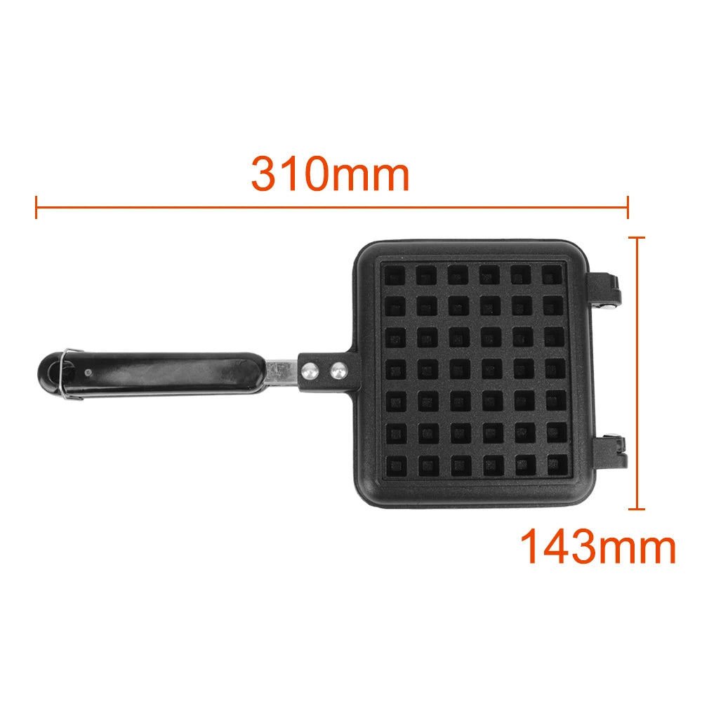 Waffles Pot Iron Baking Pan Kitchen
