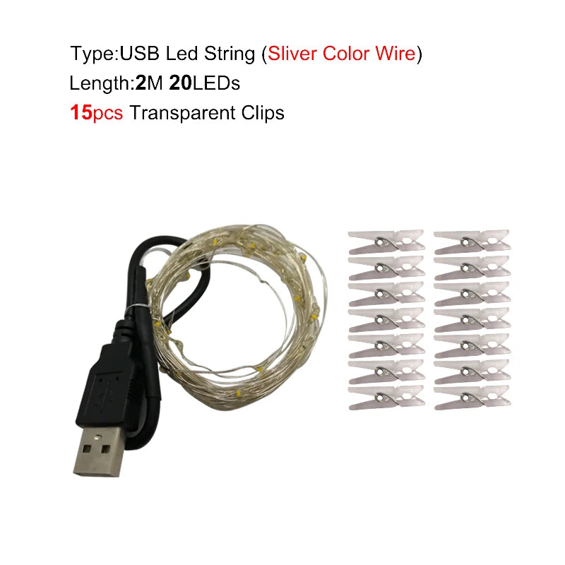 LED String light 1-10M