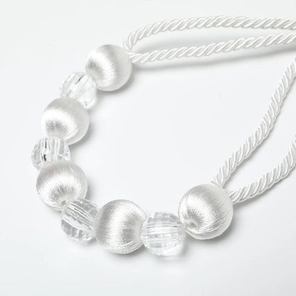 1Pc Bead Curtain Tieback Home Decor Gold Holdback Curtains Holder Clamp Buckle Rope Room Accessories Decoration Tie Back