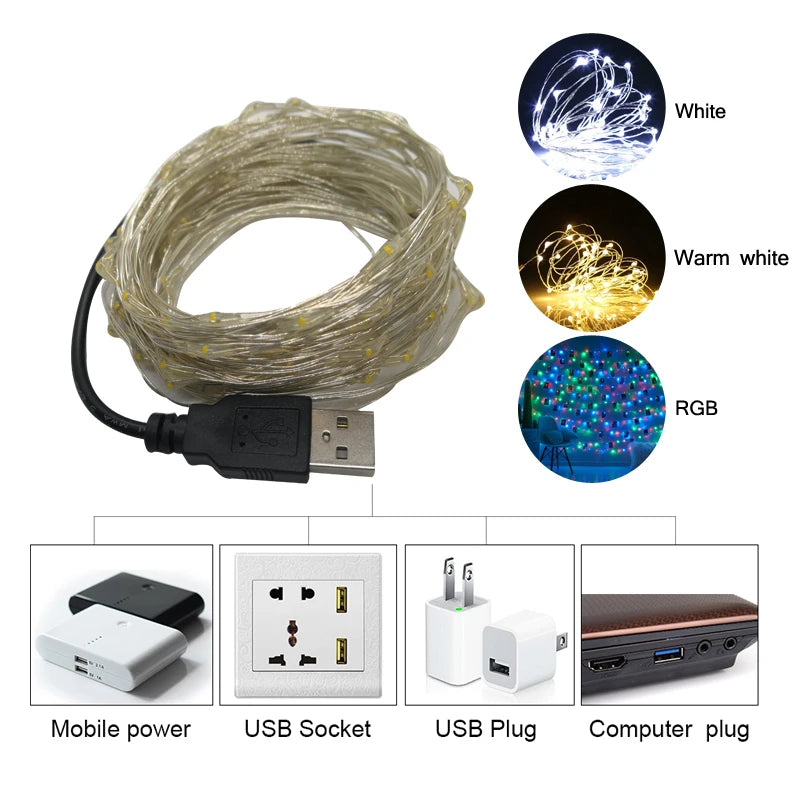 LED String light 1-10M