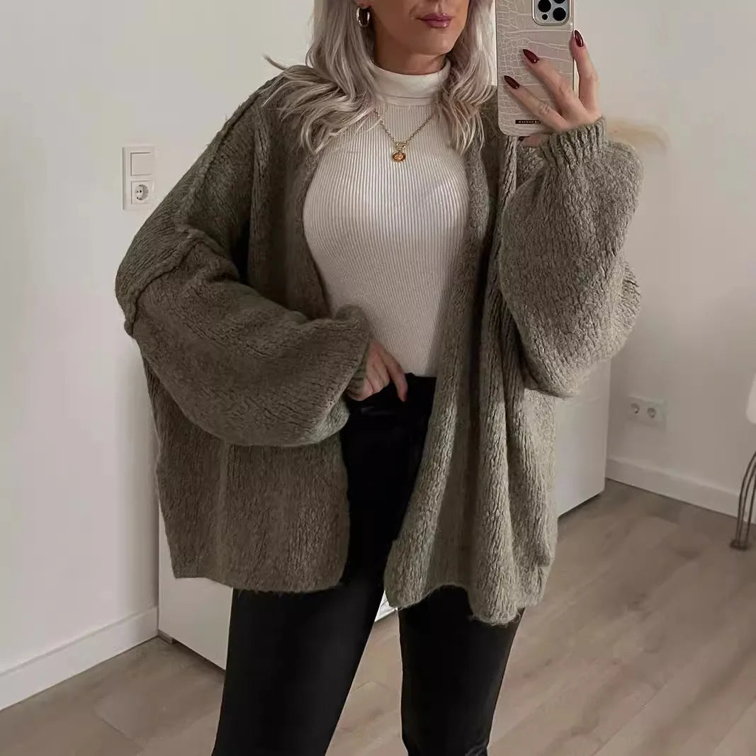 Winter Casual Knitted Sweater Cardigan