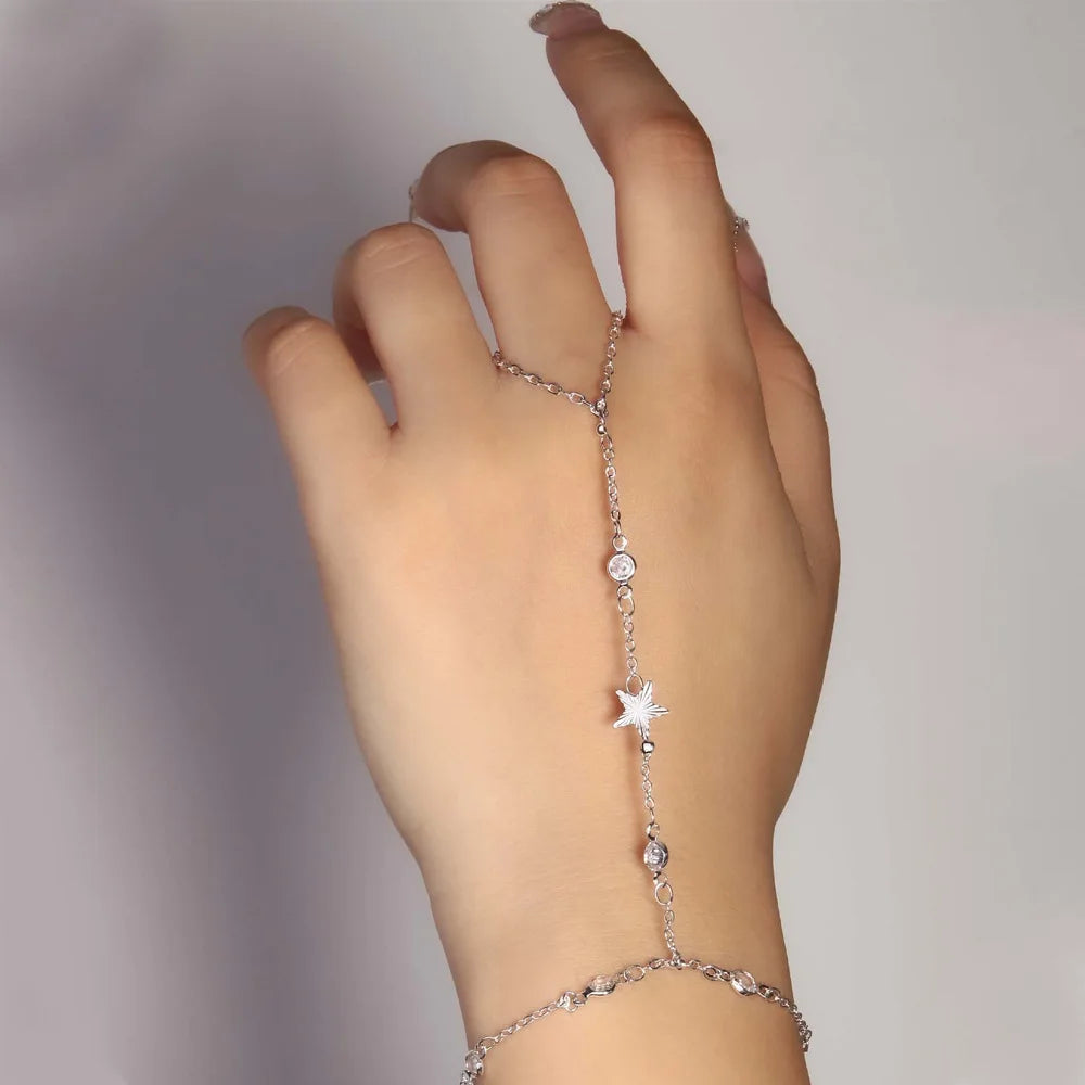 Advanced Star Finger Bracelet Chain