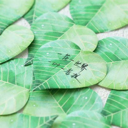 30 Pcs Leaf Sticky notes
