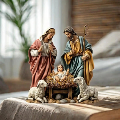 Christmas Nativity Scene Figurine