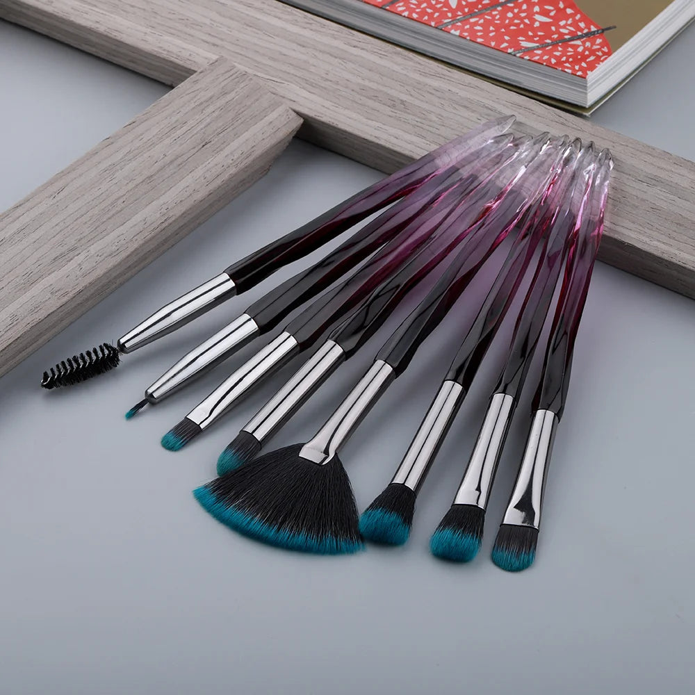 5-10 purple makeup brush