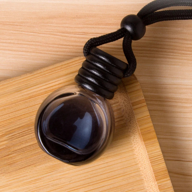 1Psc Black Cap Perfum Bottle Ornament