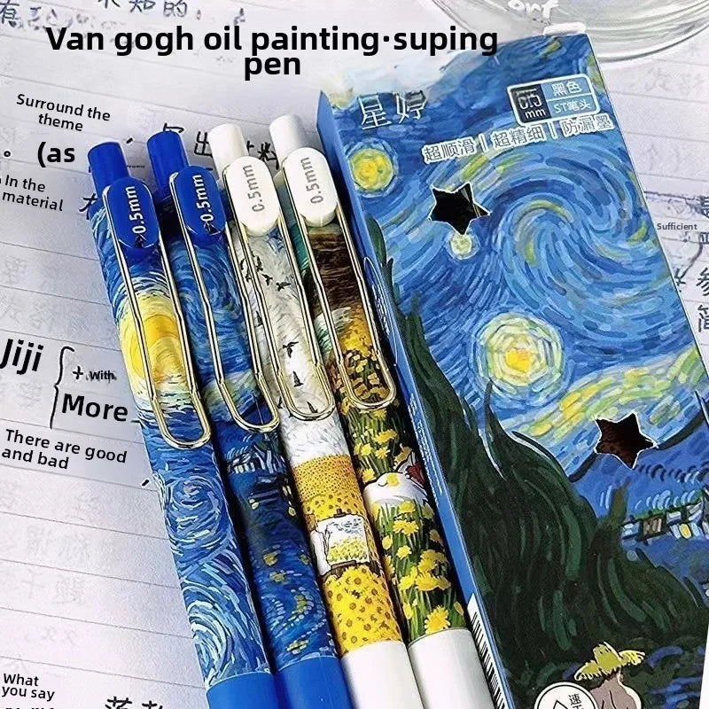Bolígrafo Gel Van Gogh 0.5 mm – Tinta Negra