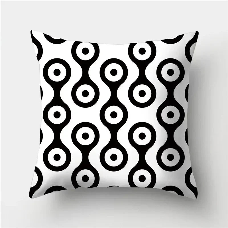 45*45cm Geometric Print Decorative Pillow
