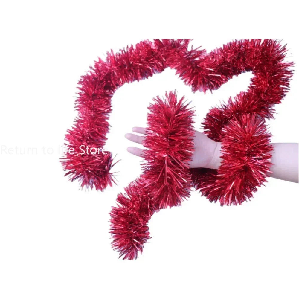 3 pcs Christmas Tinsel Garland Shiny