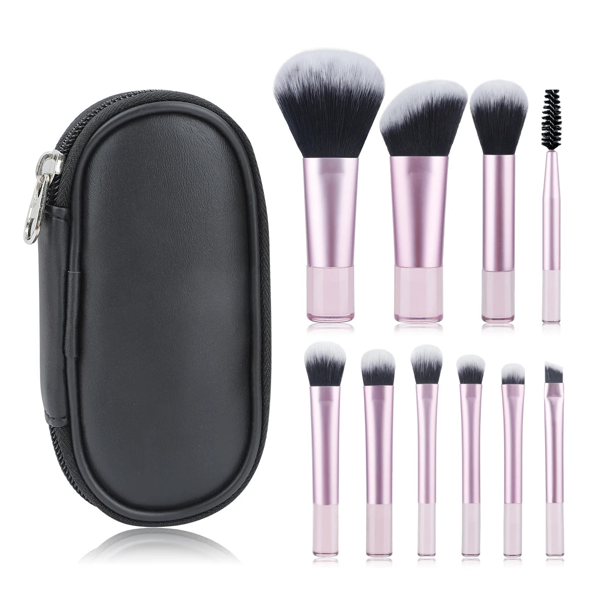 10Pcs Mini Makeup Brush Set Powder ñ