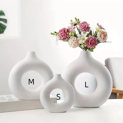 Durable Plastic Modern Decorative Vase