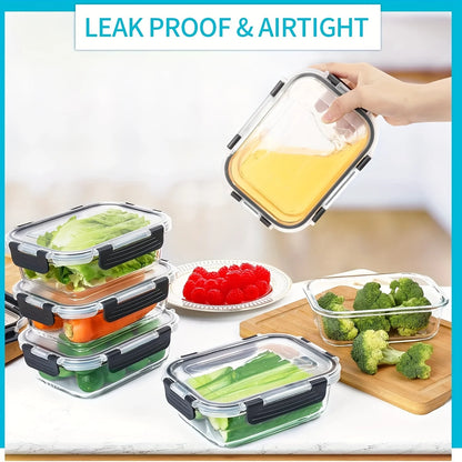 Pack 10 tuppers herméticos