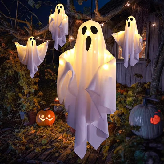 Halloween Glowing White Ghost LED