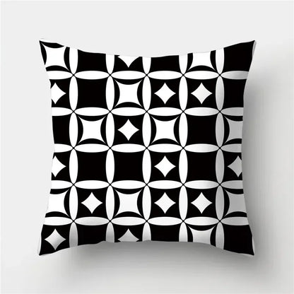 45*45cm Geometric Print Decorative Pillow