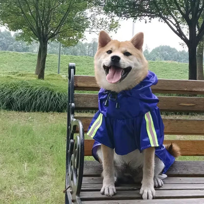 Small Medium Large Dog Raincoat