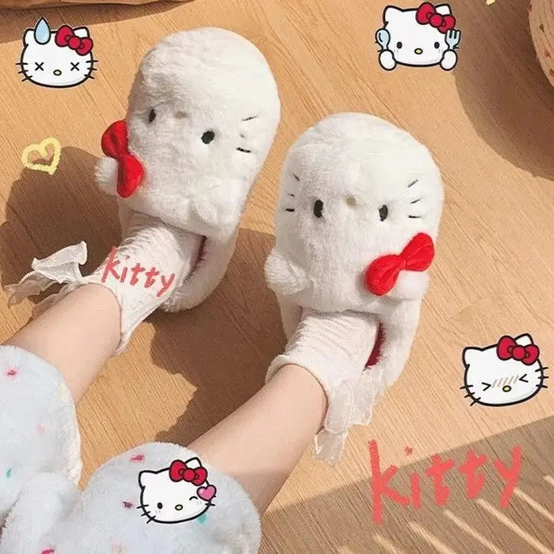Zapatillas de Casa Hello Kitty de Algodón