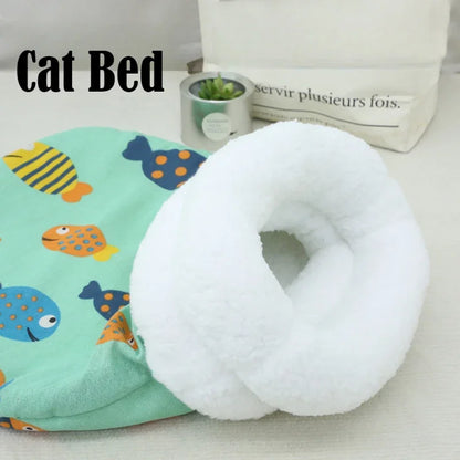 Cat Sleeping Bag Soft Cuddly Fluffy