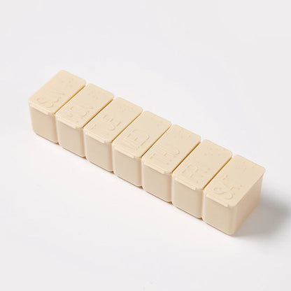 1 PC 7 Days Weekly Pill box