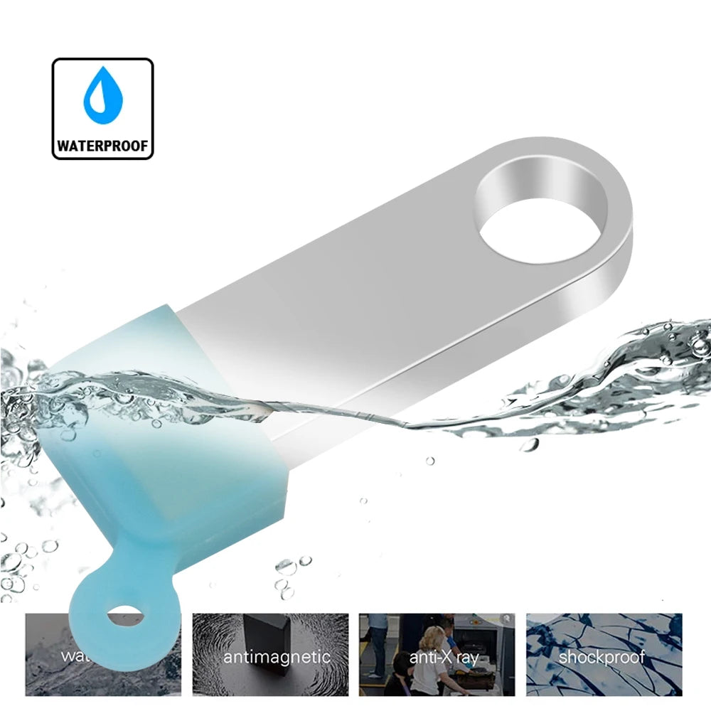 Metal 3.0 USB Flash Drive 64GB Pen Drive creative USB Stick 3. 0 Flash Drive High Speed Pendrive customize logo photography