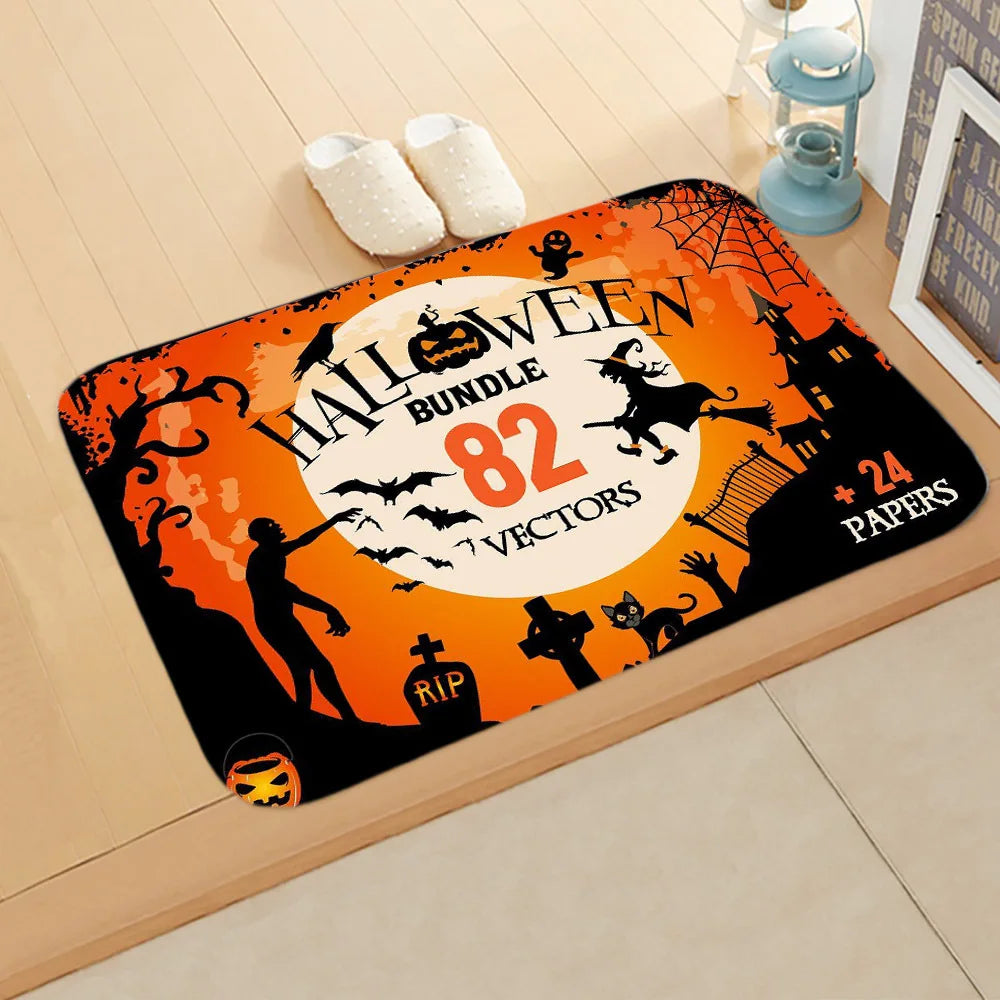 Halloween Theme  Pumpkin Carpet